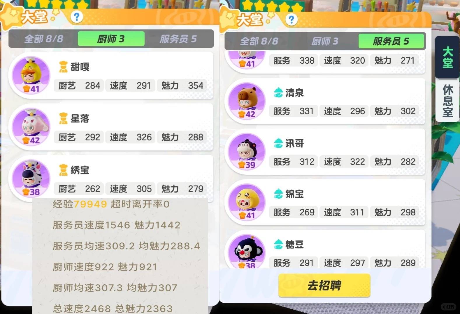 级布局攻略：员工菜单及8w收益摆法CQ9电子游戏平台元梦之星餐厅42(图3)